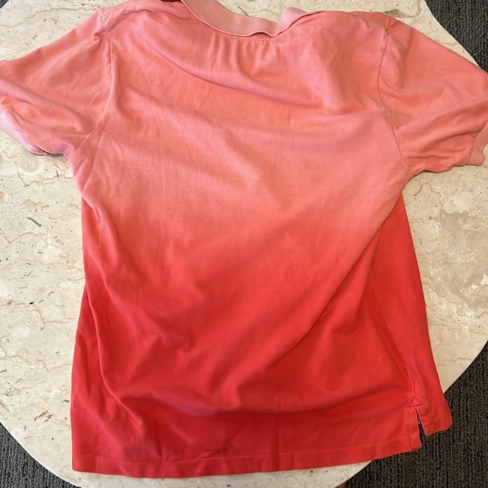 Benson New York NY pink polo gradient men’s large shirt - Picture 8 of 8